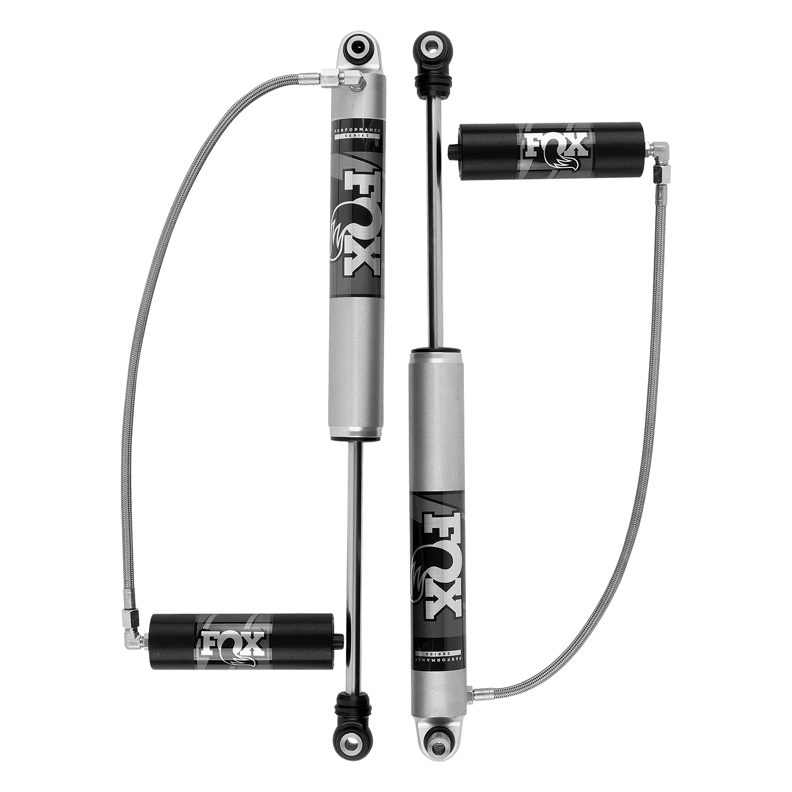 20-Up Jeep JT Gladiator No Mojave Front Performance Series 2.0 Remote Reservoir 2-3 Inch Lift Fox Offroad Shocks product image