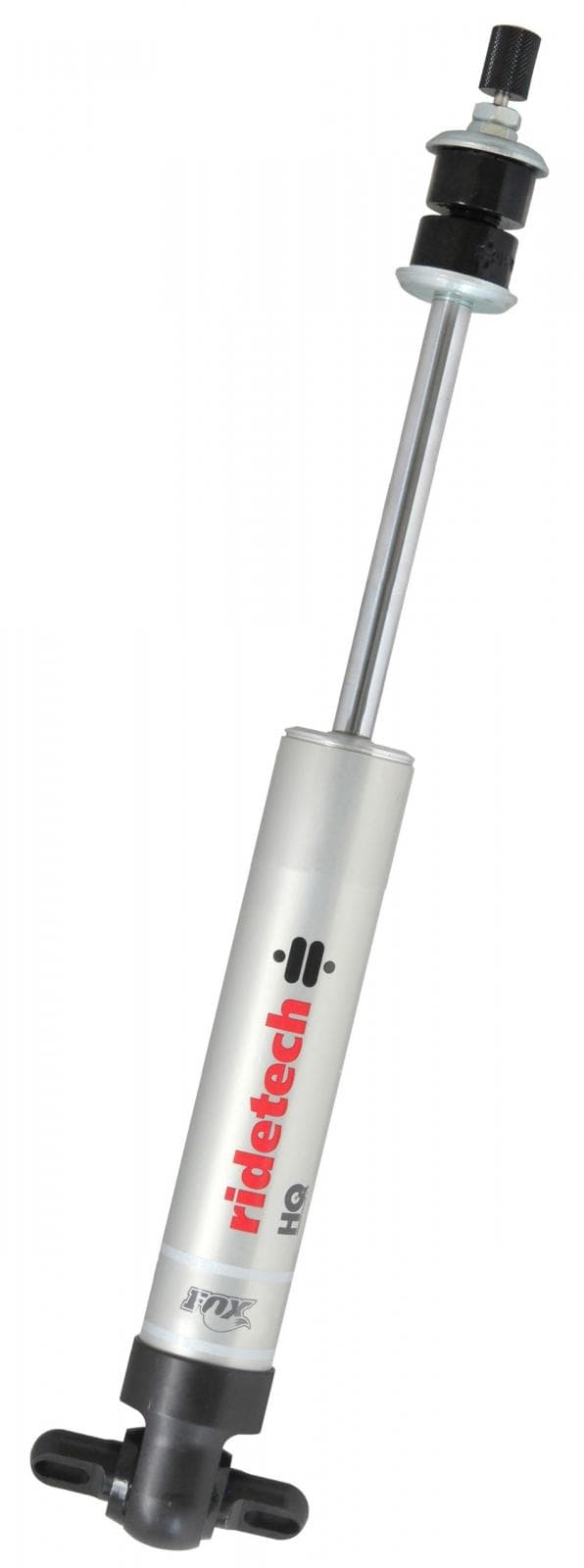 Front HQ Shock Absorber W/ 3.85 Inch Stroke W/ Wide T-Bar/Stud Mounting 1 Rebound Adjustable Shock 7.55 Inch X 11.4 Inch W/ A 9.5 -9.75 Inch Ride Height Ridetech product image