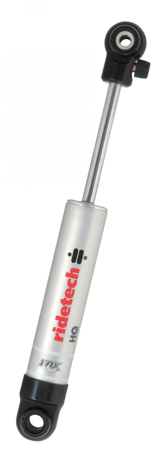 Rear HQ Shock Absorber W/ 5.75 Inch Stroke W/ Eye/Eye Mounting 1 Rebound Adjustable Shock W/ 1/2 Inch And 5/8 Inch I.D Bushing Sleeves 11.15 Inch X 16.9 Inch W/ A 14 -14.5 Inch Ride Height Ridetech product image