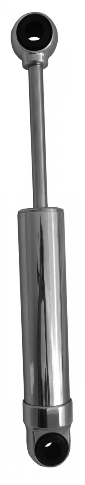 Polished Hot Rod Shock 4.8 Inch Stroke W/ Exposed Shaft Universal 1 Eye/Eye Shock W/ 7/16 Inch 1/2 Inch And 5/8 Inch I.DSleeves 9.3 Inch X 14.1 Inch W/ A 11.5 -12.5 Inch Ride Height Ridetech product image