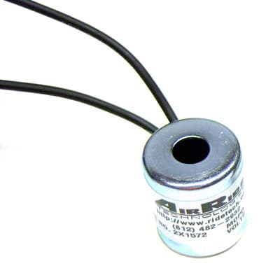 Ridetech 31931100 Coil for RidePro valve with round, steel coil cover. product image