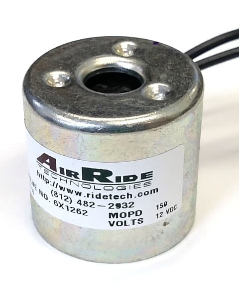 Ridetech 31931101 Coil for BigRed valve with round, steel coil cover. product image