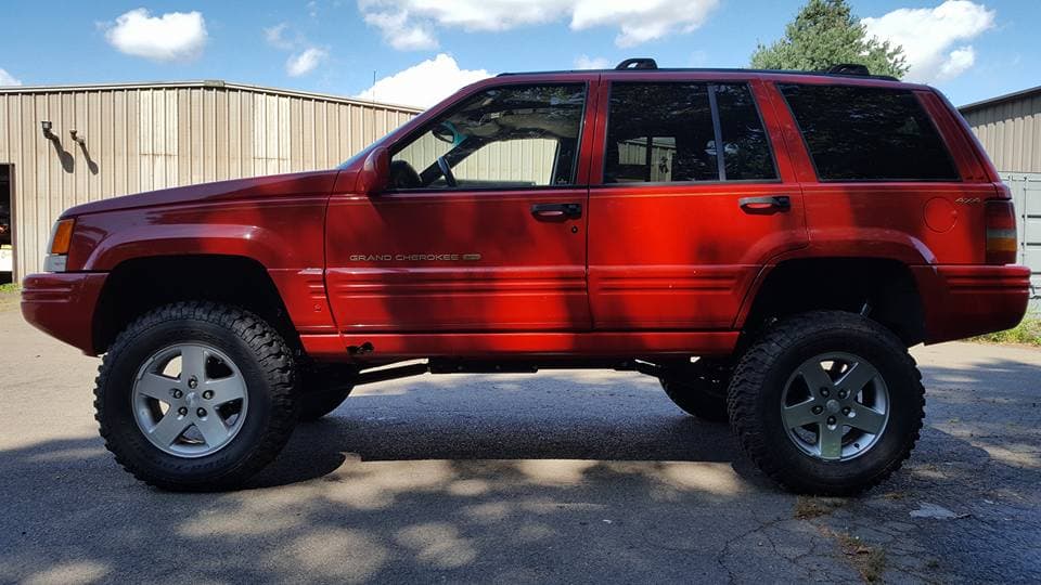Jeep Grand Cherokee 5.0 Inch Long Arm Lift Kit 1993-1998 ZJ Clayton Off Road product image