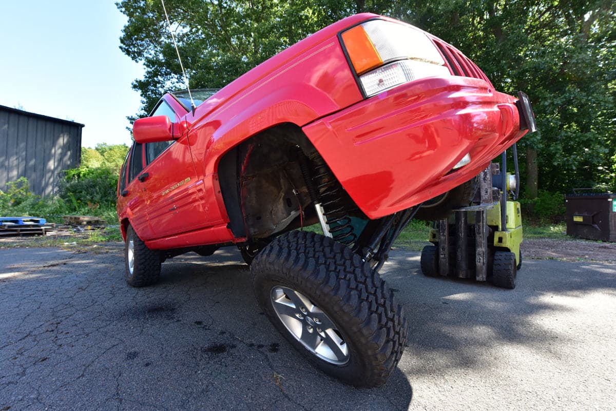Jeep Grand Cherokee 7.0 Inch Pro Series 3 Link Long Arm Lift Kit 1996-1998 ZJ Clayton Off Road product image
