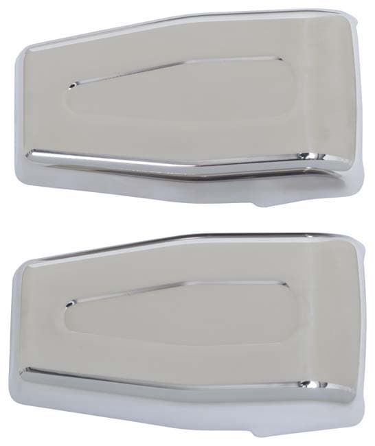 Jeep JK Liftgate Hinge Overlays Pair 07-18 Wrangler JK Polished Silver Kentrol product image