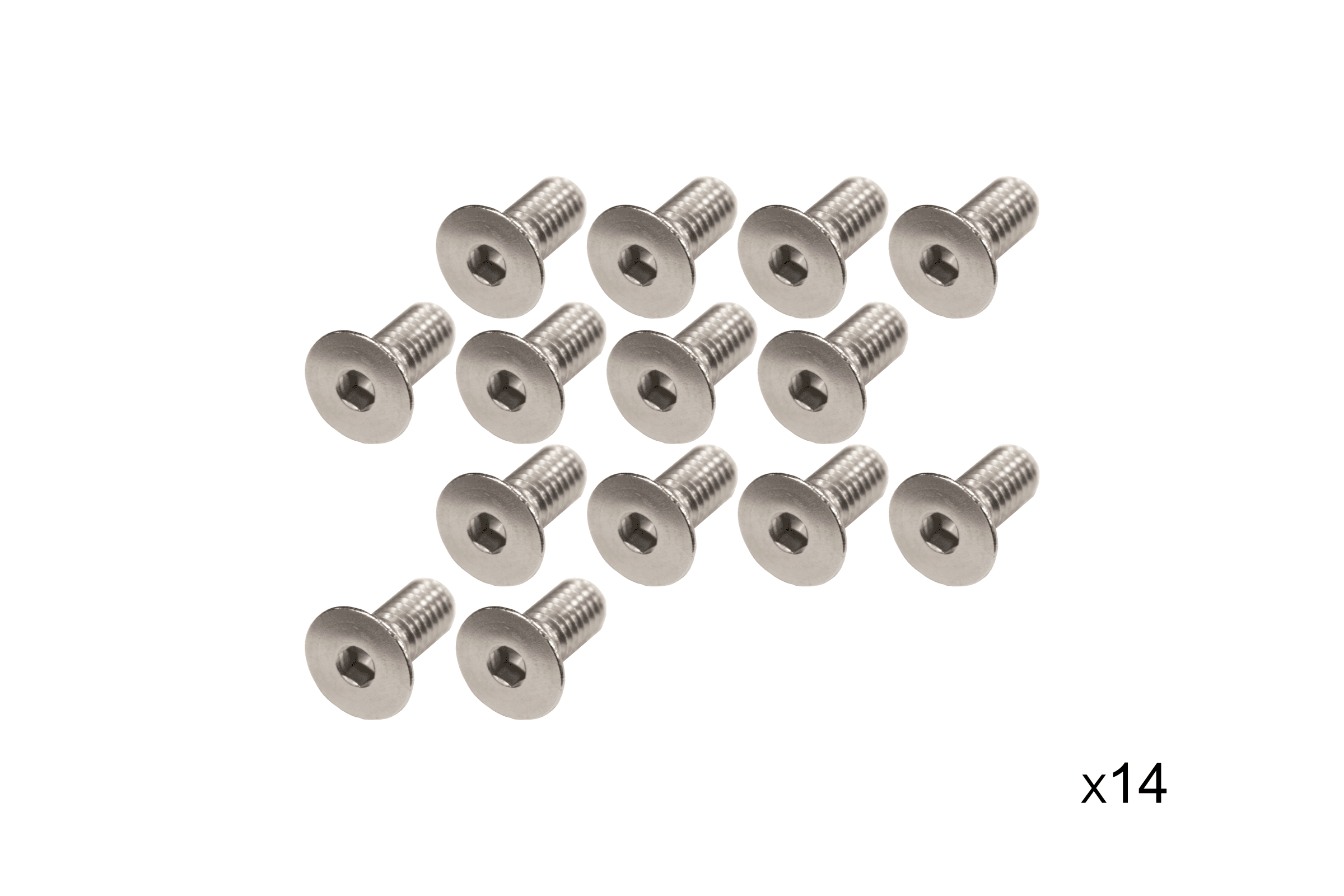 Jeep Windshield Bolts For 97-06 Wrangler 14 Pack Stainless Kentrol product image