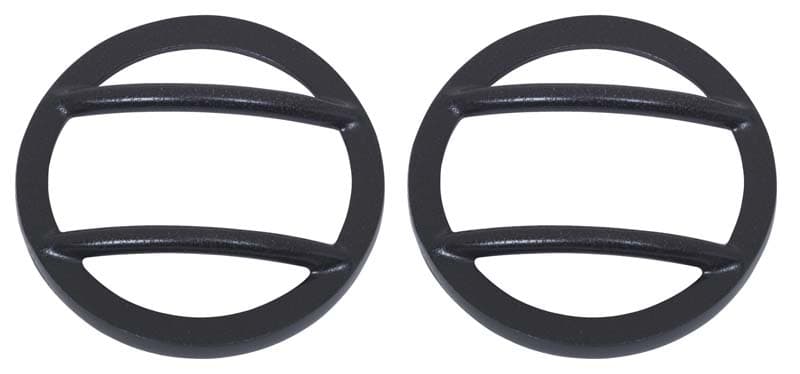 Jeep JK Headlight and Marker Cover Set 6 Pieces 07-18 Wrangler JK Textured Black Kentrol product image