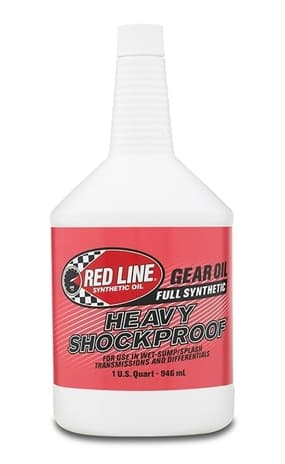 Gear Oil Synthetic Heavy Shockproof 1 Quart Red Line Oil product image