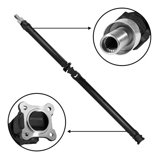 Yukon Gear and Axle NEW USA Standard Rear Driveshaft for Subaru Legacy 62.25 Overall Length SUBARU REAR DRIVESHAFT 9