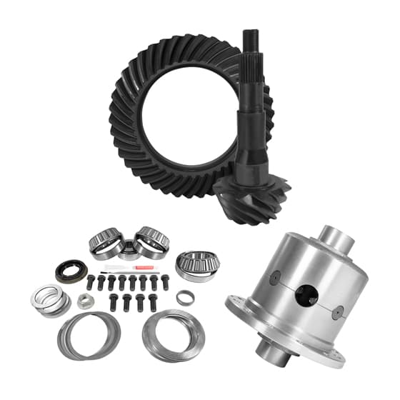 Yukon Gear and Axle 10.5 Inch Ford 4.30, Rear Ring & Pinion, Install Kit, 35 Spline Posi 2000-2005 Ford Excursion USA Standard