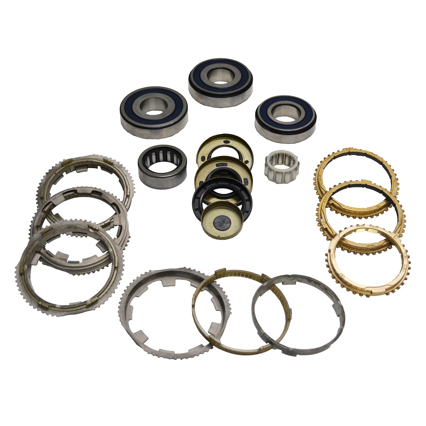 Yukon Gear and Axle Manual Transmission Bearing Kit Nsg370 2005-2012 Jeep With Synchros USA Standard
