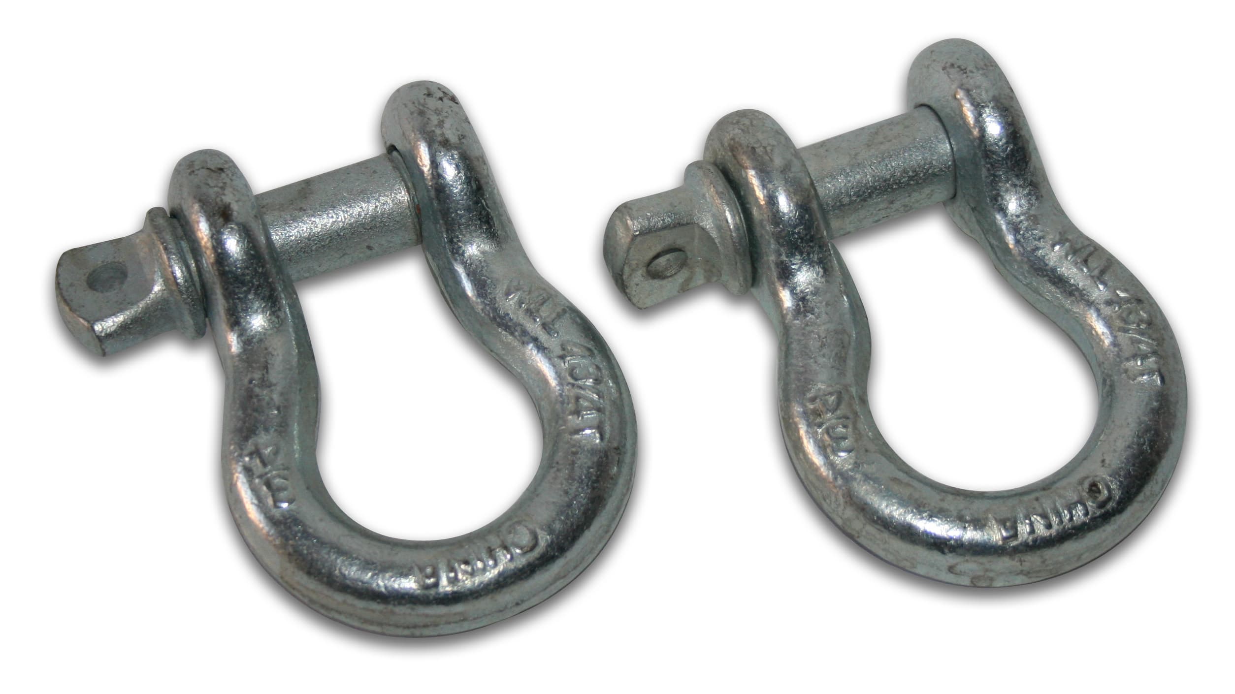 3/4 Inch Bow Shackle 9.5k LB WLL Silver Bulldog Winch product image