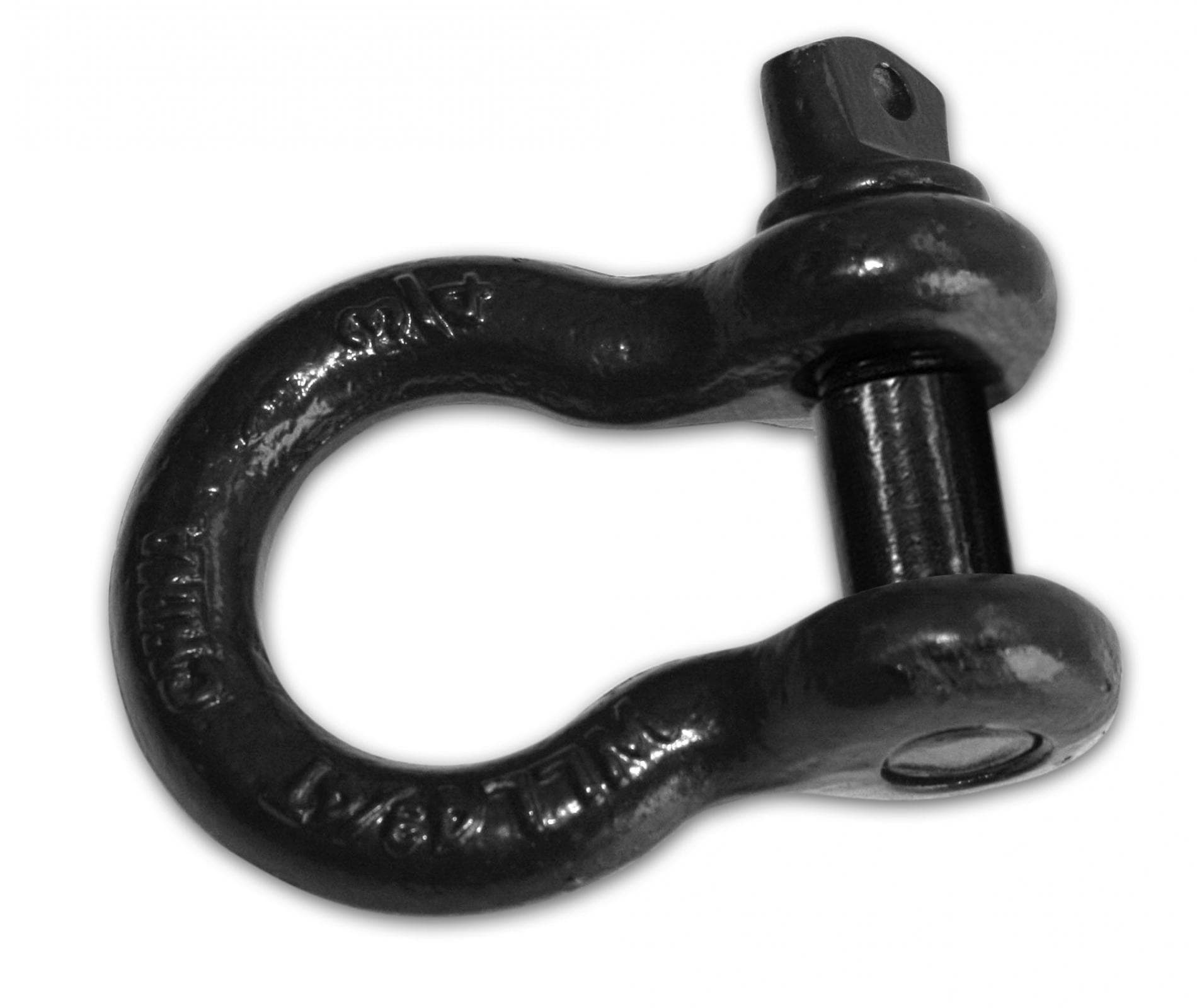 3/4 Inch Shackle 9.5k WLL Powder Coat Black Bulldog Winch product image