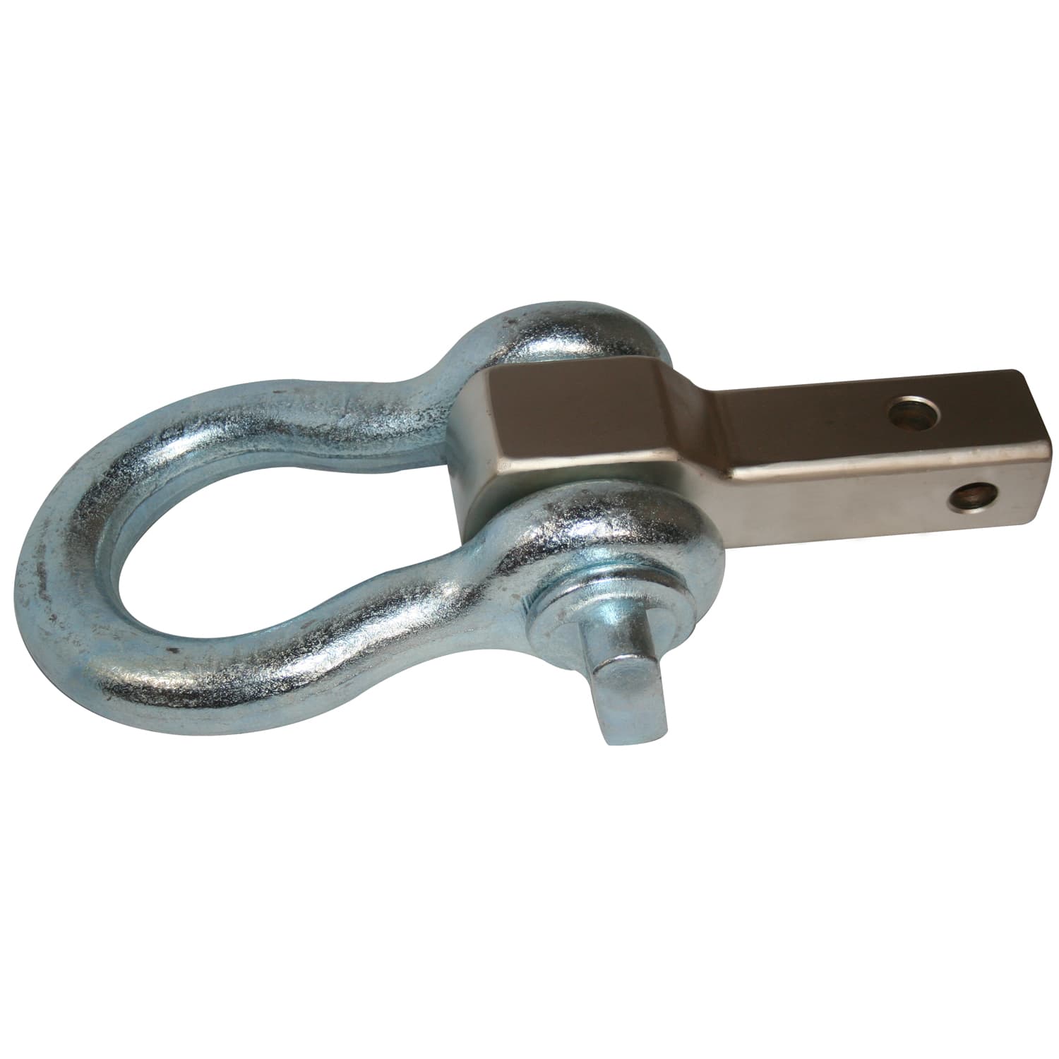 Big Dog Shackle 2x2 Inch Receiver Mount W/1-1/2 Inch Shackle Sliver Bulldog Winch product image