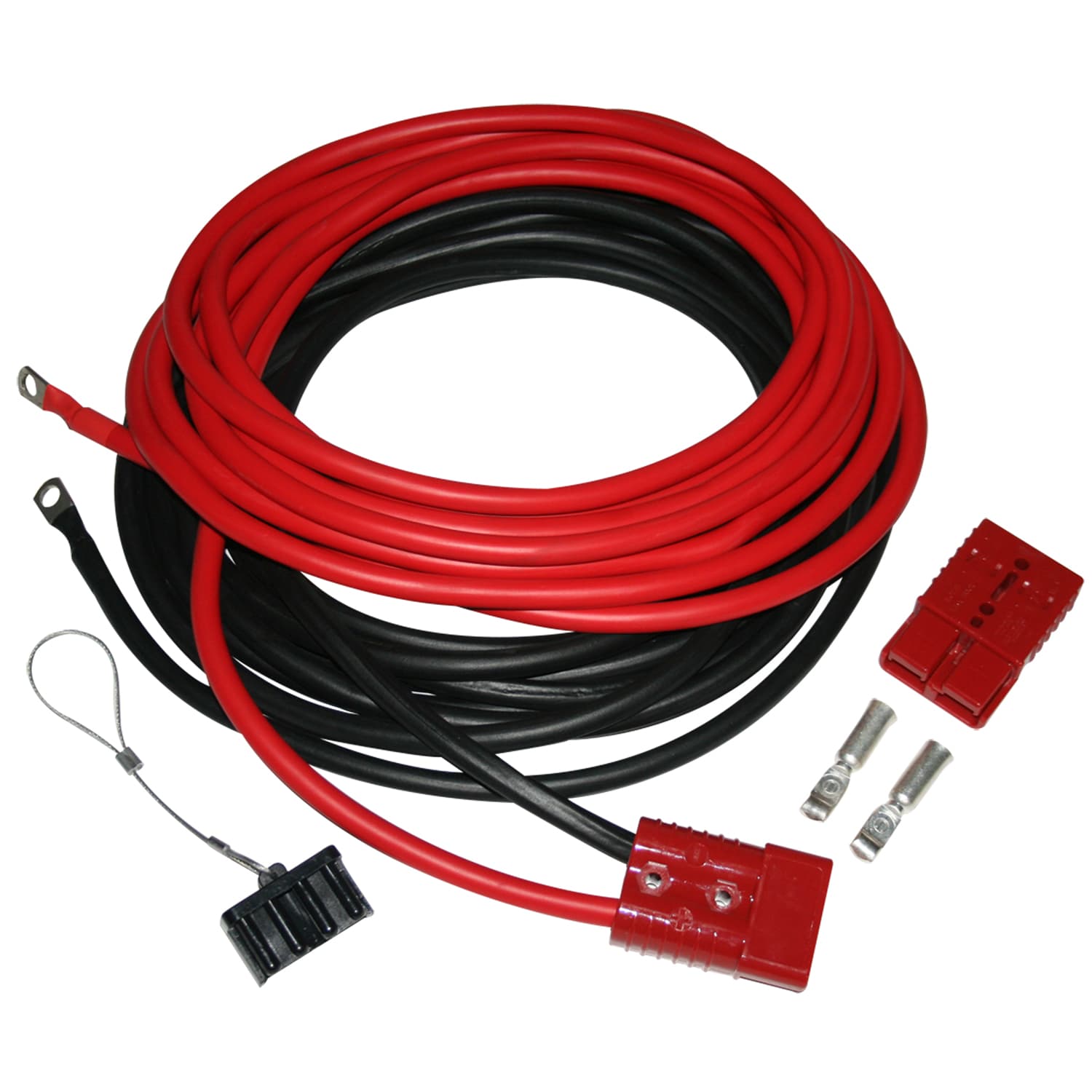 Winch Wiring Kit 20 Ft 2 Gauge Rear W/Quick Connects Rear Bulldog Winch product image