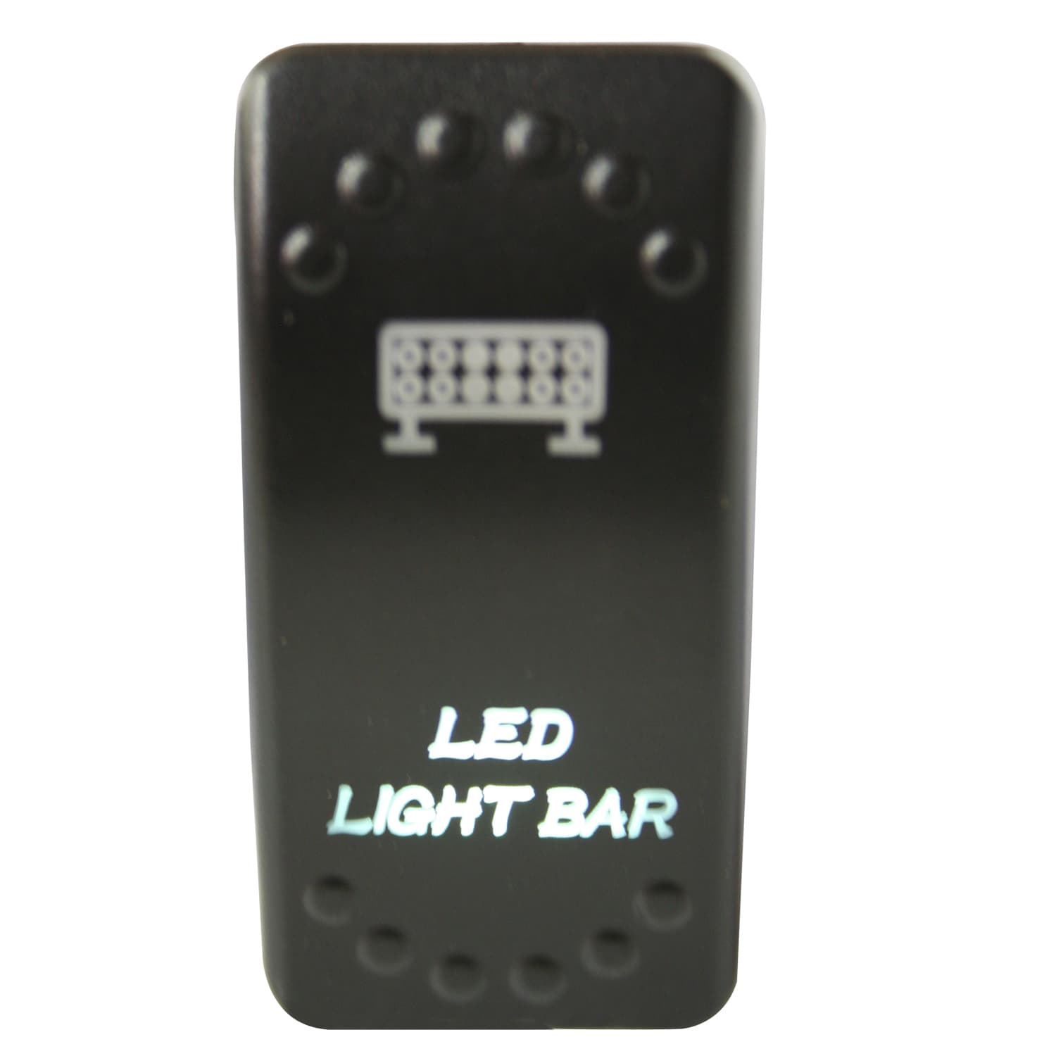 Rocker Switch On/Off 5 Pin LED Light Bar White Bulldog Winch product image