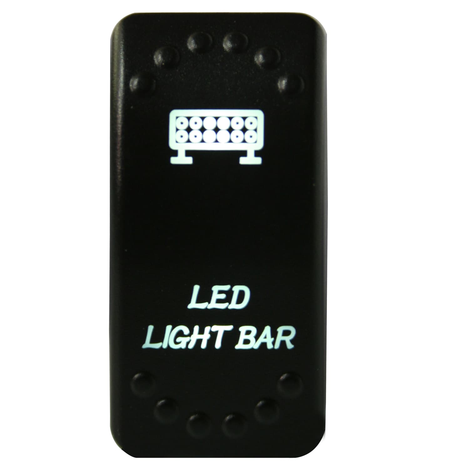 Rocker Switch On/Off 5 Pin LED Light Bar White Bulldog Winch product image
