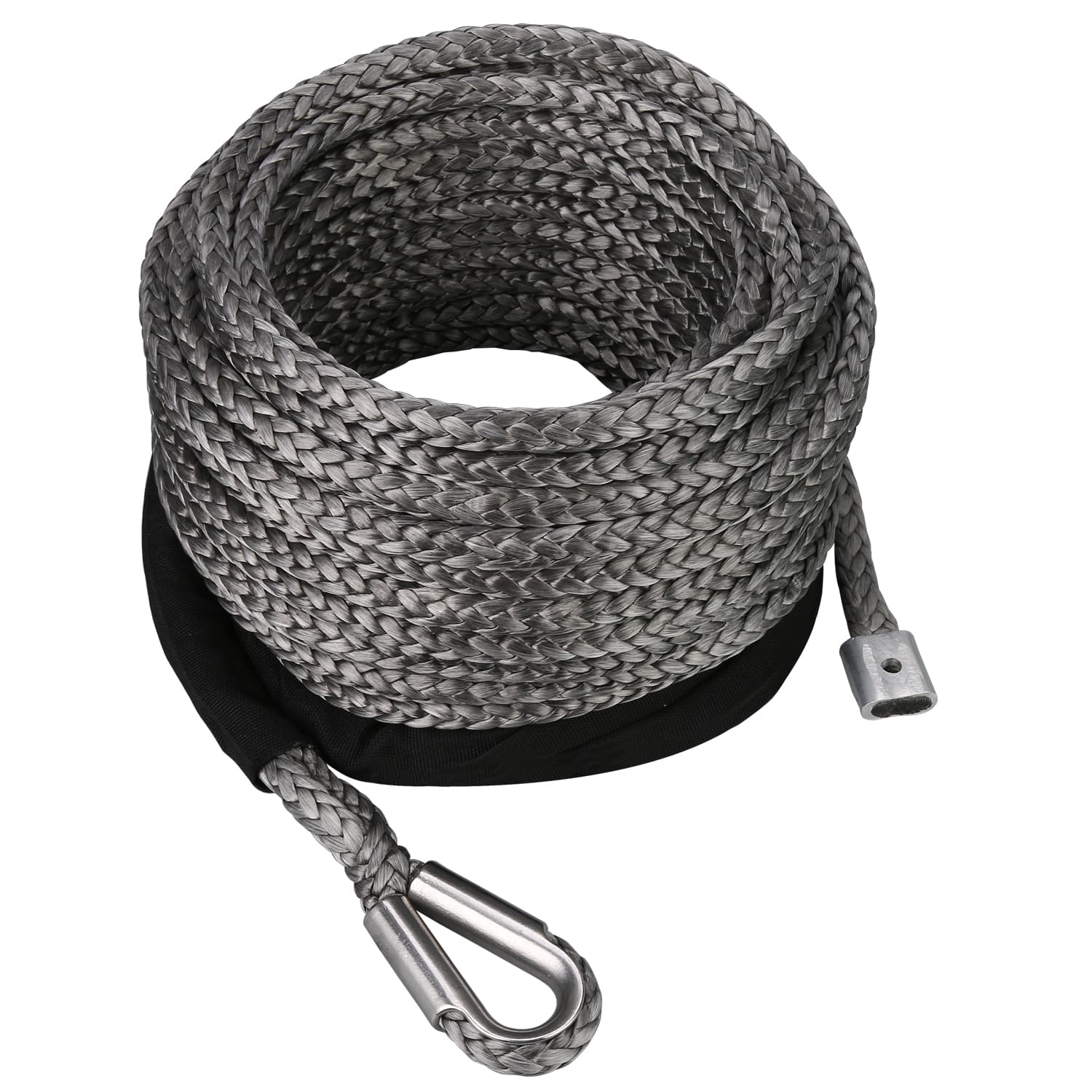 Bulldog Winch Synthetic Rope - 8mm x 100ft, 8klb Winches product image