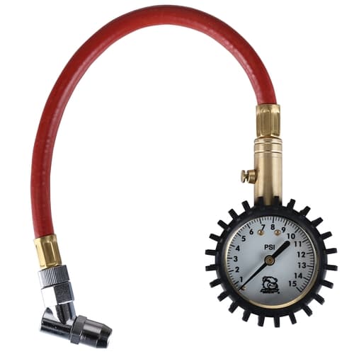 Low Air Pressure Gauge 0-15PSI Glow in the Dark Analog Bulldog Winch product image