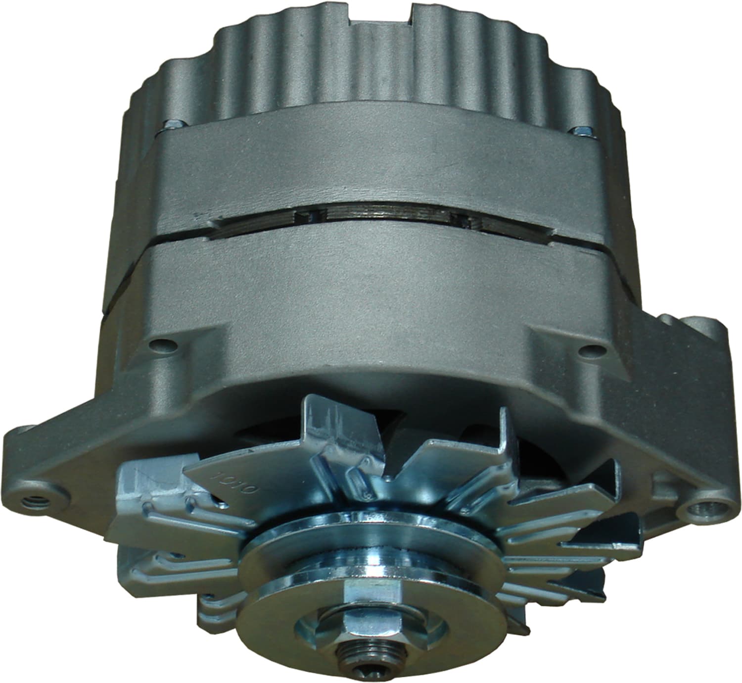 Alternator GM 73-86 w/ Internal Reg Machined Pulley Natural Finish Proform product image
