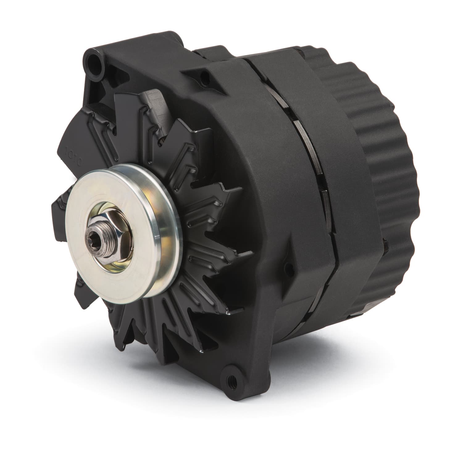 Alternator 100 AMP GM 1-Wire Style V-Belt Pulley Black Crinkle Proform product image