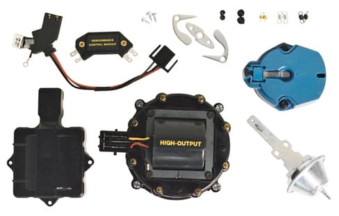 Engine Distributor Tune-Up Kit Fits GM HEI V8 Dist w/Internal Coil Black Cap Proform product image