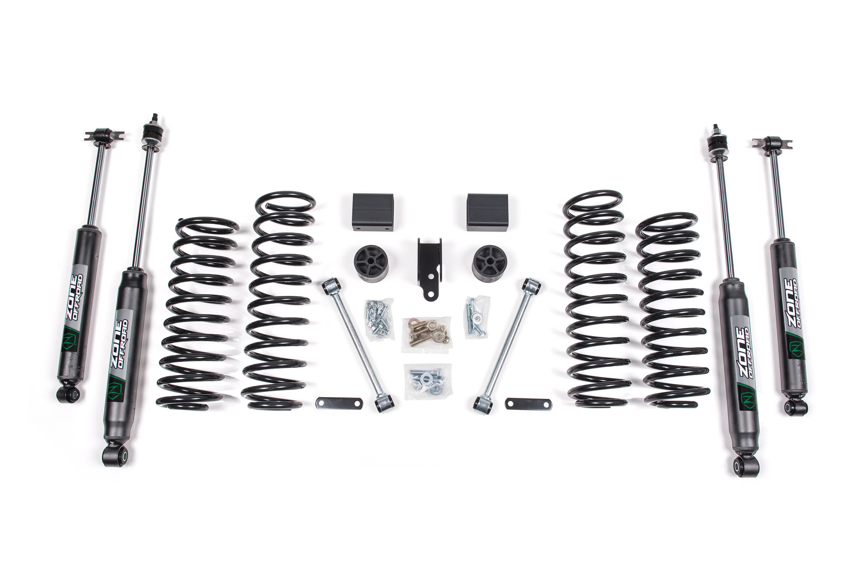 07-11 Jeep Wrangler JK 2WD 3 Inch Lift Kit With Nitro Shocks Zone Offroad product image