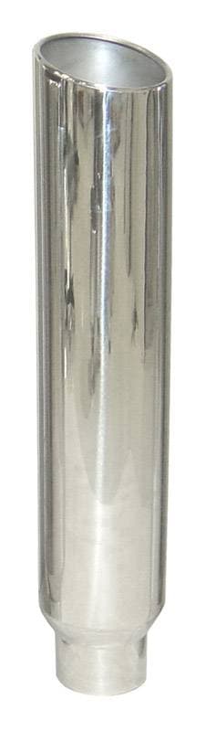Exhaust Stack Pipe 5 in OD x 8 in OD x 36 in 8 in Tip Clamp On Hardware Not Incl Polished 304 Stainless Steel Pypes Exhaust product image