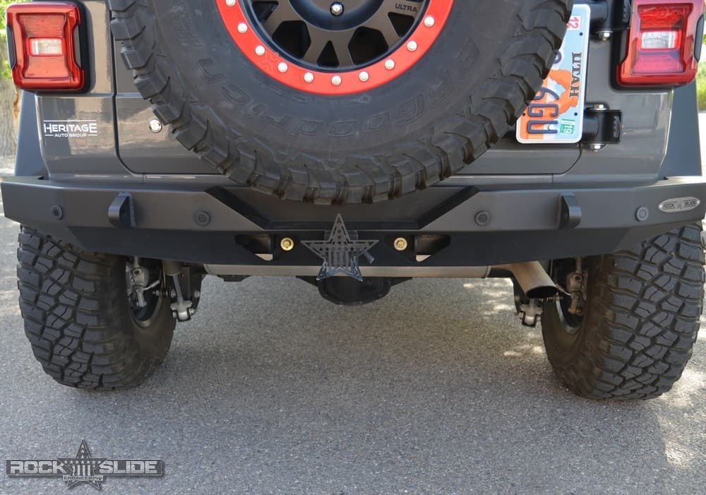 Steel Hitch Star Cover Universal Rock Slide Engineering product image