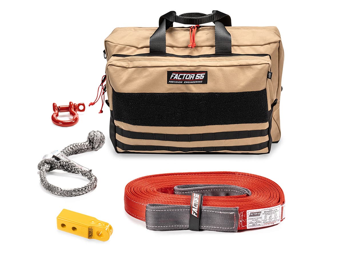 Factor 55 00485-03-Large Owyhee Recovery Kit (Yellow Hitchlink And Large Bag) product image