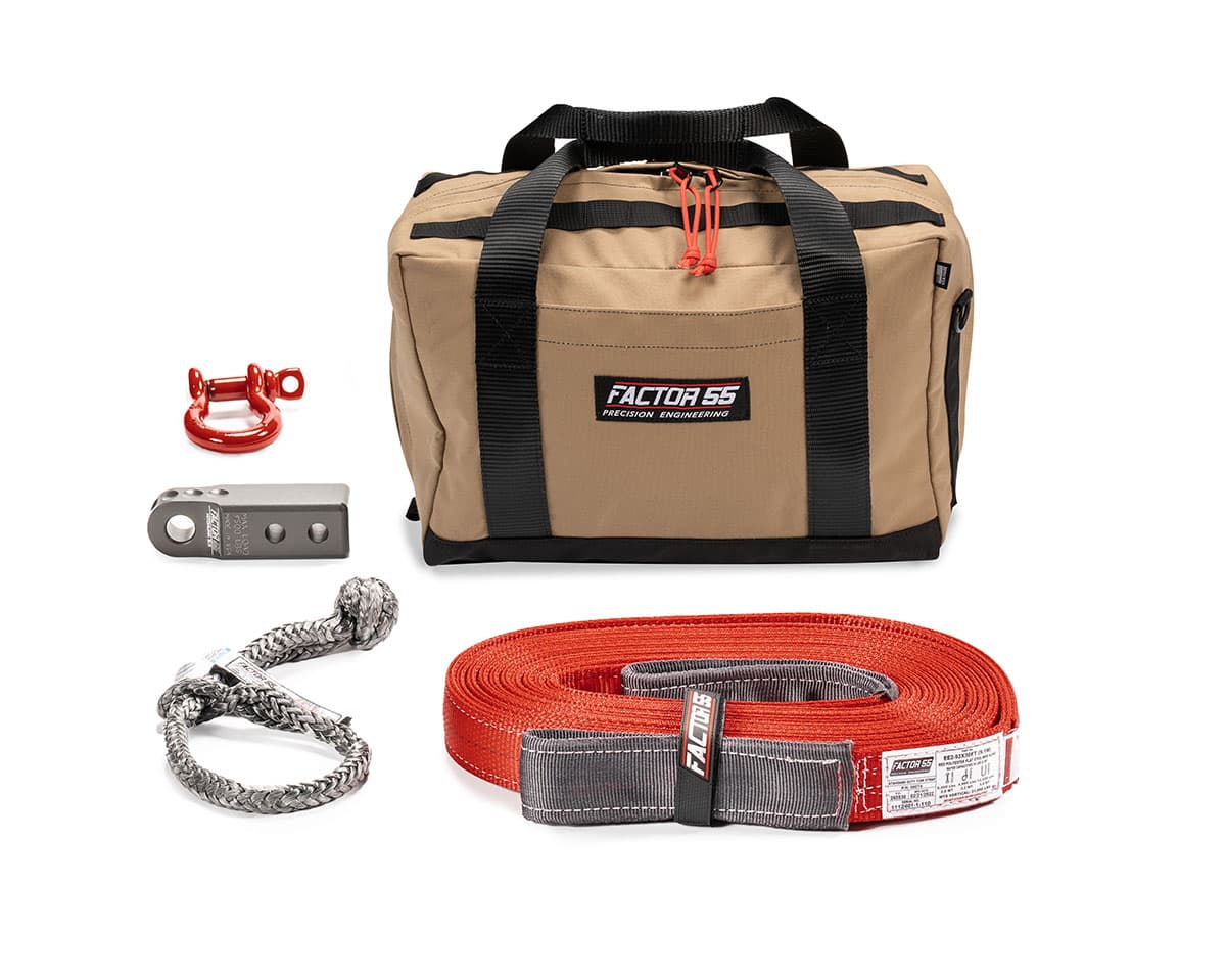Factor 55 00485-06-MEDIUM OWYHEE RECOVERY KIT (GRAY HITCHLINK AND MED BAG) product image