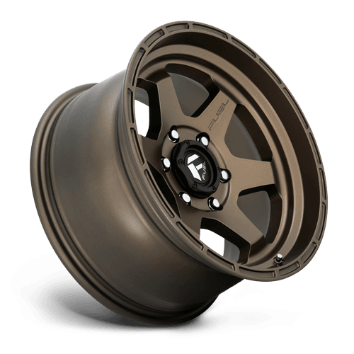 Aluminum Wheels 17X9 Shok D666 6 On 139.7 Matte Bronze 106.3 Bore 1 Offset Fuel Off Road Wheels product image