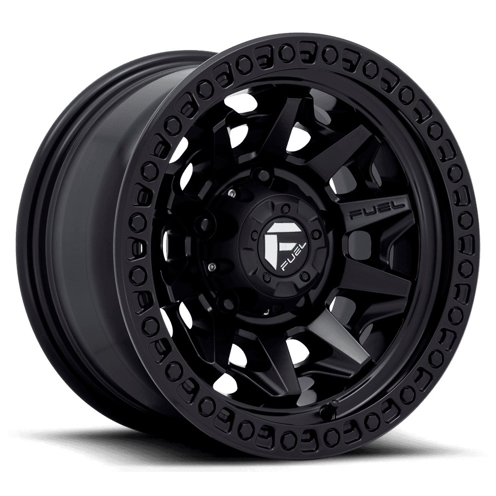 Aluminum Wheels 17X9 Covert D694 5 On 127 Matte Black 71.5 Bore 1 Offset Multi Spoke Fuel Off Road Wheels product image