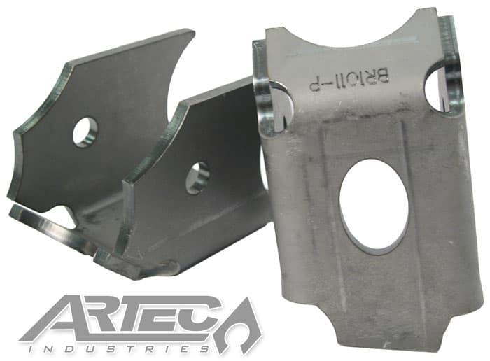 Lower Link Axle Brackets Pair 10 Deg 3.5 Inch Axle Diameter Artec Industries product image