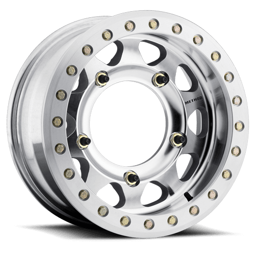 Aluminum Wheels 17x8 Buggy Beadlock MR101 Bolt Pattern 5 On 205 Offset -51 Lip Size 5.16 Raw Machined Method product image