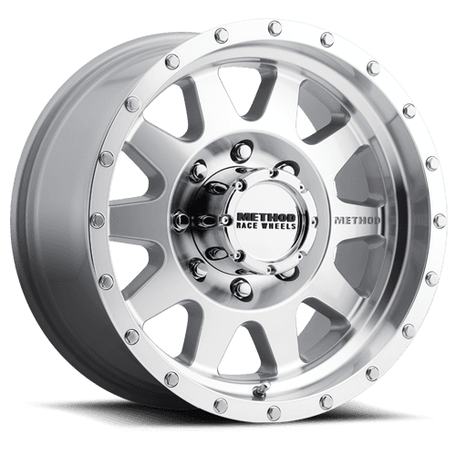 Aluminum Wheels 18x9 The Standard MR301 Bolt Pattern 8 On 165.1 Offset 18 Lip Size 2.68 Machined SL Clear Coat Method product image