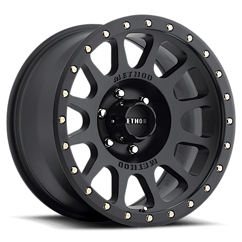 Aluminum Wheels 17x8.5 NV MR305 Bolt Pattern 6 On 135 Offset 0 Lip Size 1.3 Matte Black MB Method product image