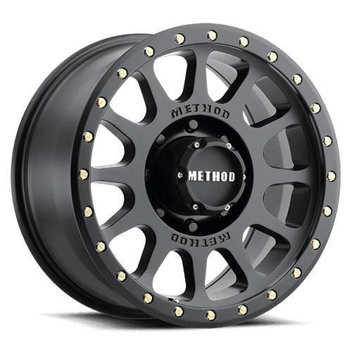 Aluminum Wheels 18x9 NV HD MR305 Bolt Pattern 8 On 170 Offset 18 Lip Size 1.38 Matte Black MB Method product image