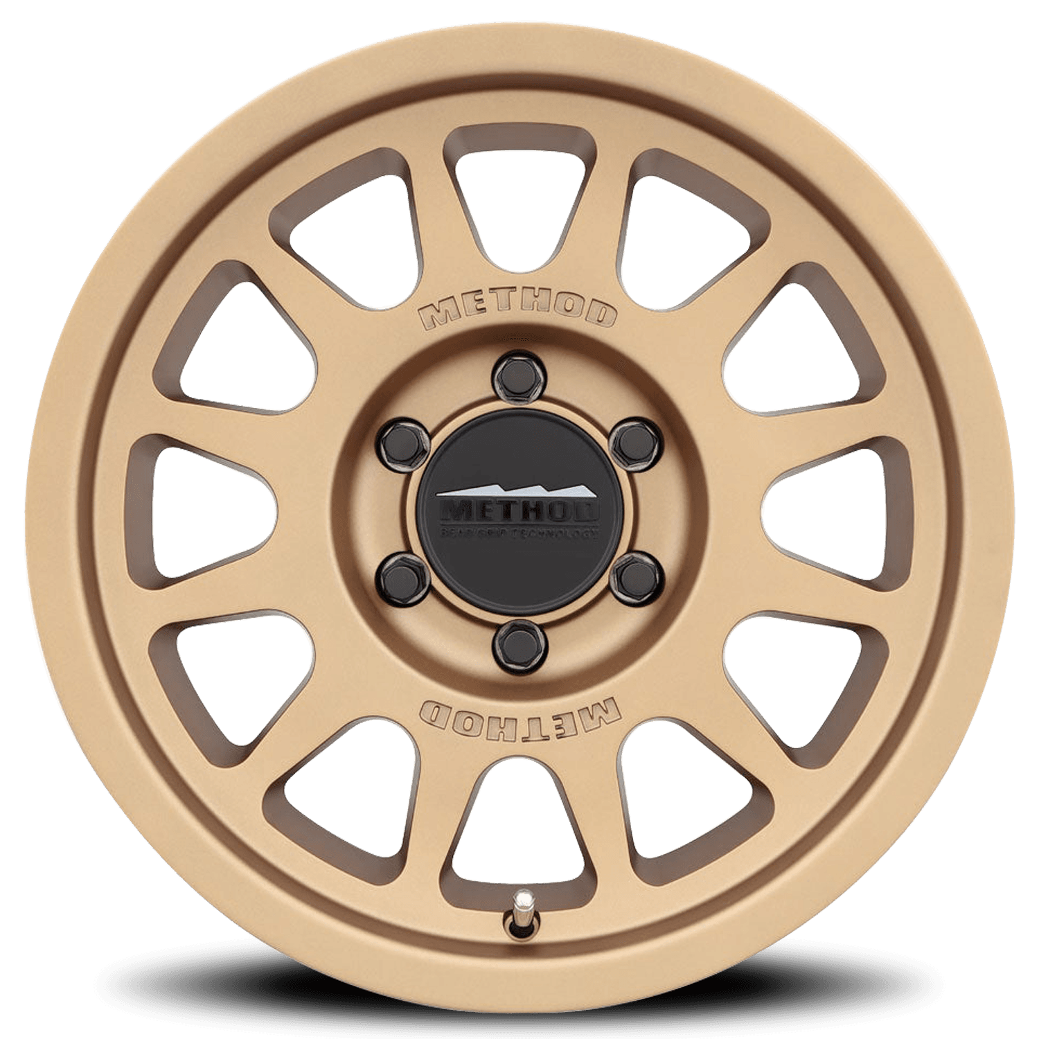 Aluminum Wheels 17x8.5 Bead Grip MR703 Bolt Pattern 6 On 135 Offset 0 Lip Size 1.18 Method Bronze BRZ Method product image