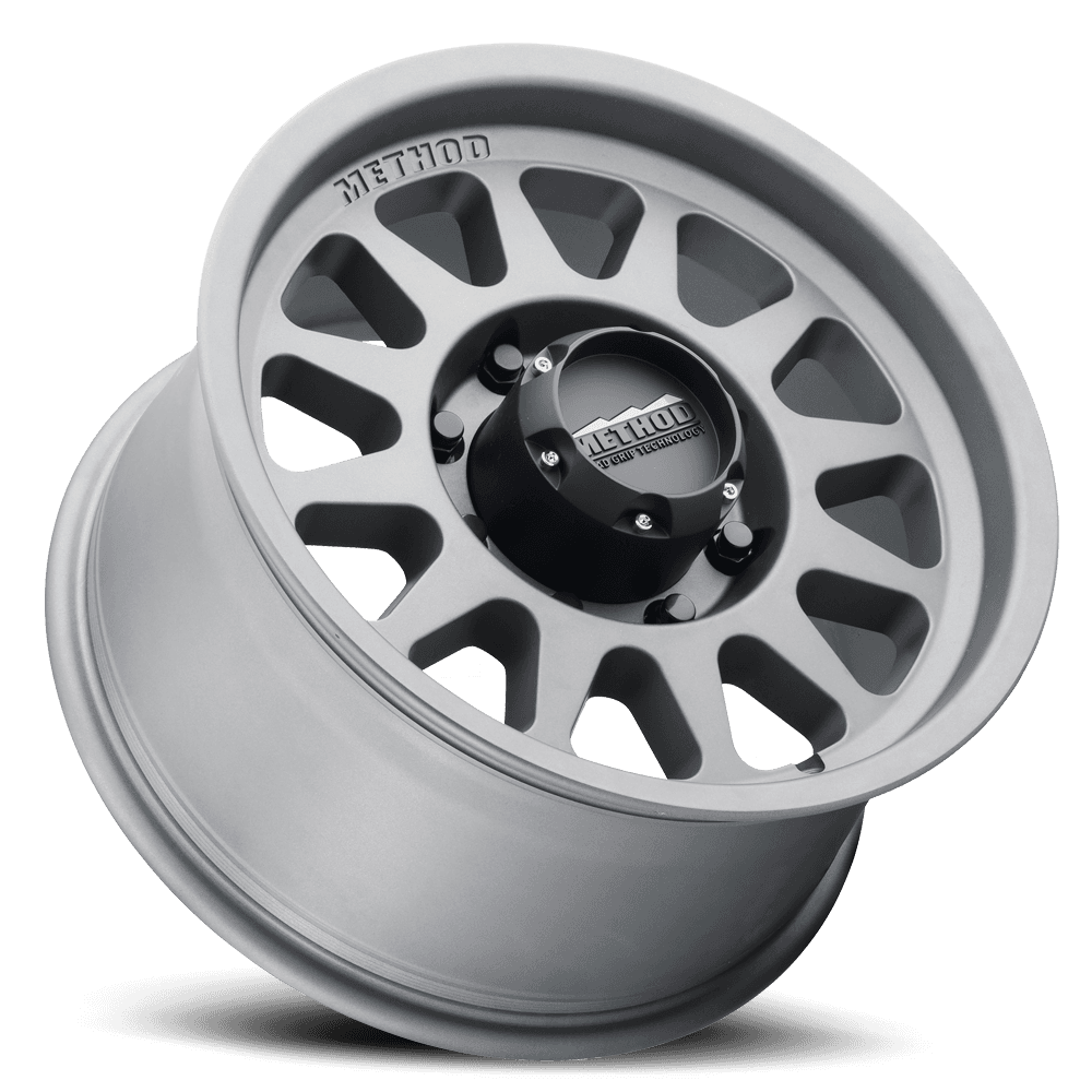 Aluminum Wheels 17x9 Bead Grip MR704 Bolt Pattern 8 On 165.1 Offset 18 Lip Size 1.77 Titanium SL Method product image