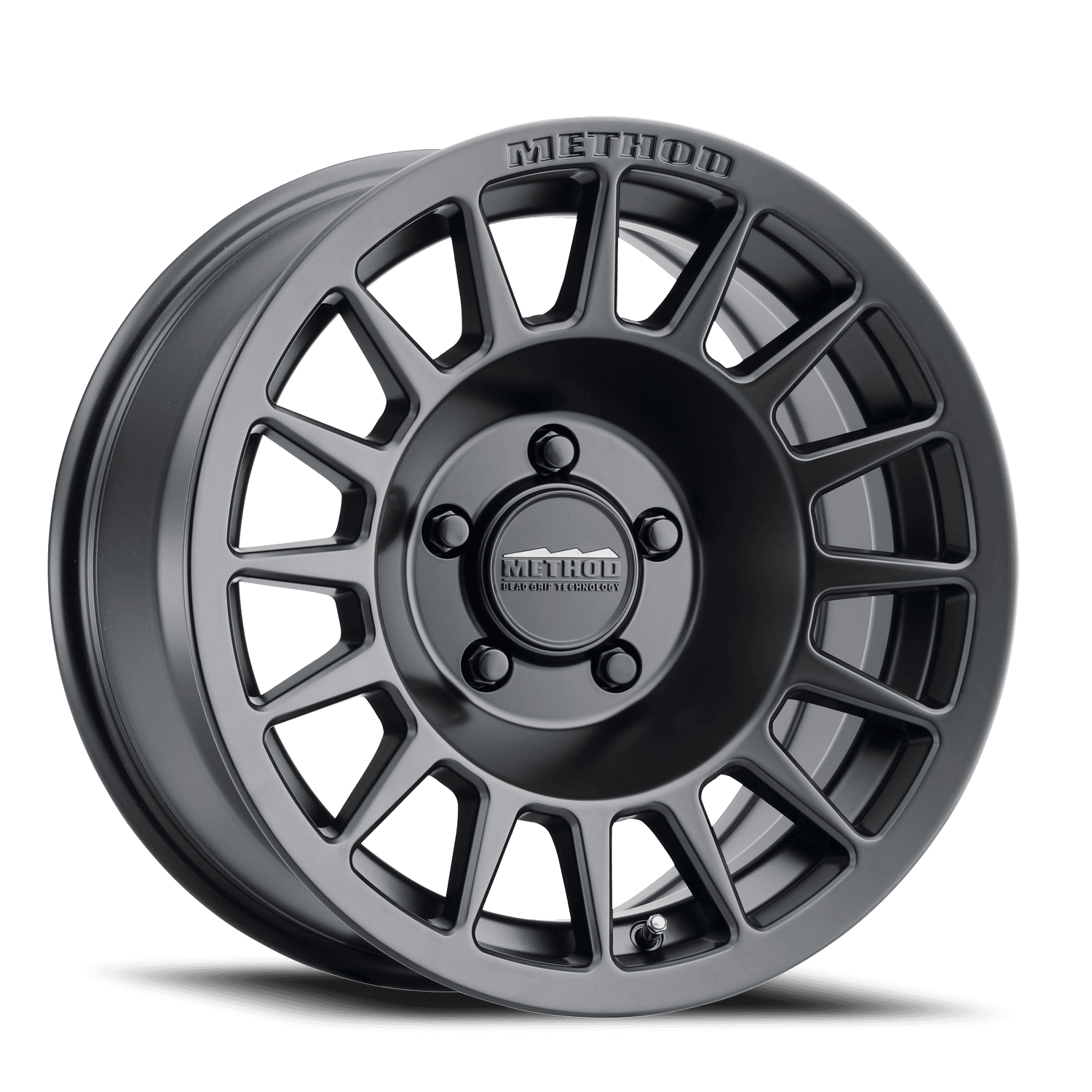 Aluminum Wheels 17x8.5 Bead Grip MR707 Bolt Pattern 5 On 139.7 Offset 0 Lip Size 0 Matte Black MB Method product image