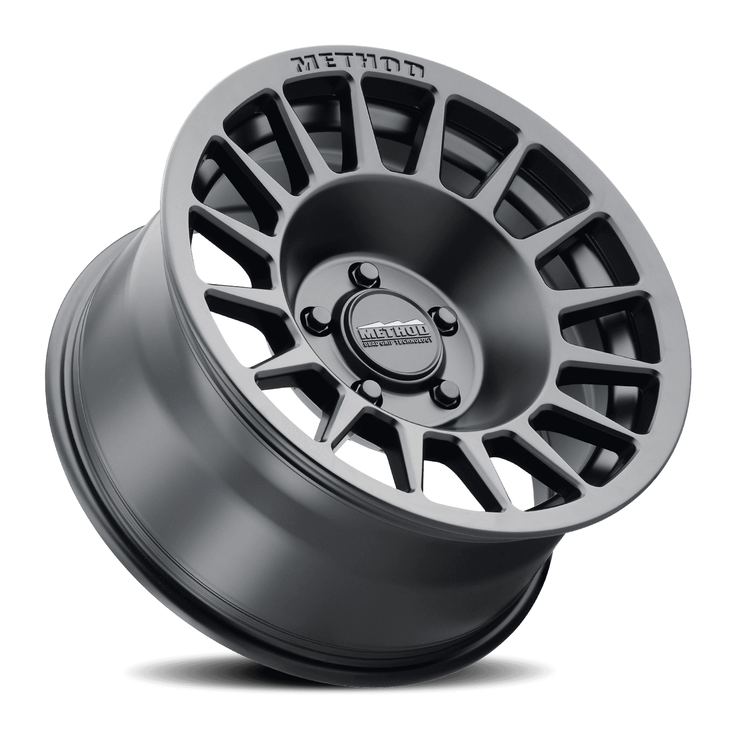 Aluminum Wheels 17x8.5 Bead Grip MR707 Bolt Pattern 5 On 139.7 Offset 0 Lip Size 0 Matte Black MB Method product image