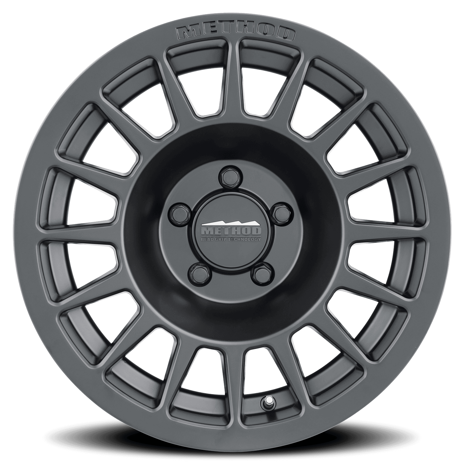 Aluminum Wheels 17x8.5 Bead Grip MR707 Bolt Pattern 5 On 139.7 Offset 0 Lip Size 0 Matte Black MB Method product image