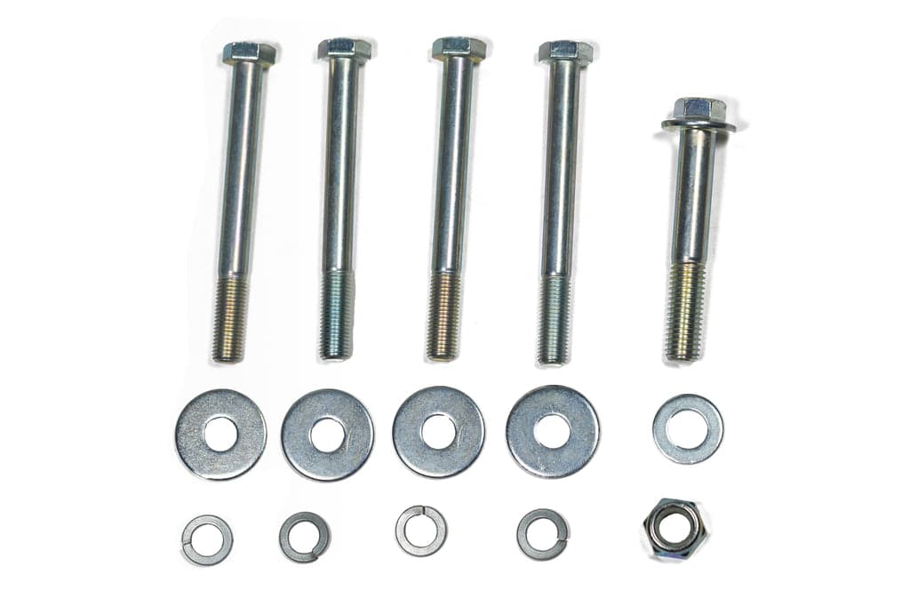 Jeep Frame Side Track Bar Reinforcement Bracket Hardware Kit Yeti XD For 07-18 Wrangler JK Steer Smarts product image