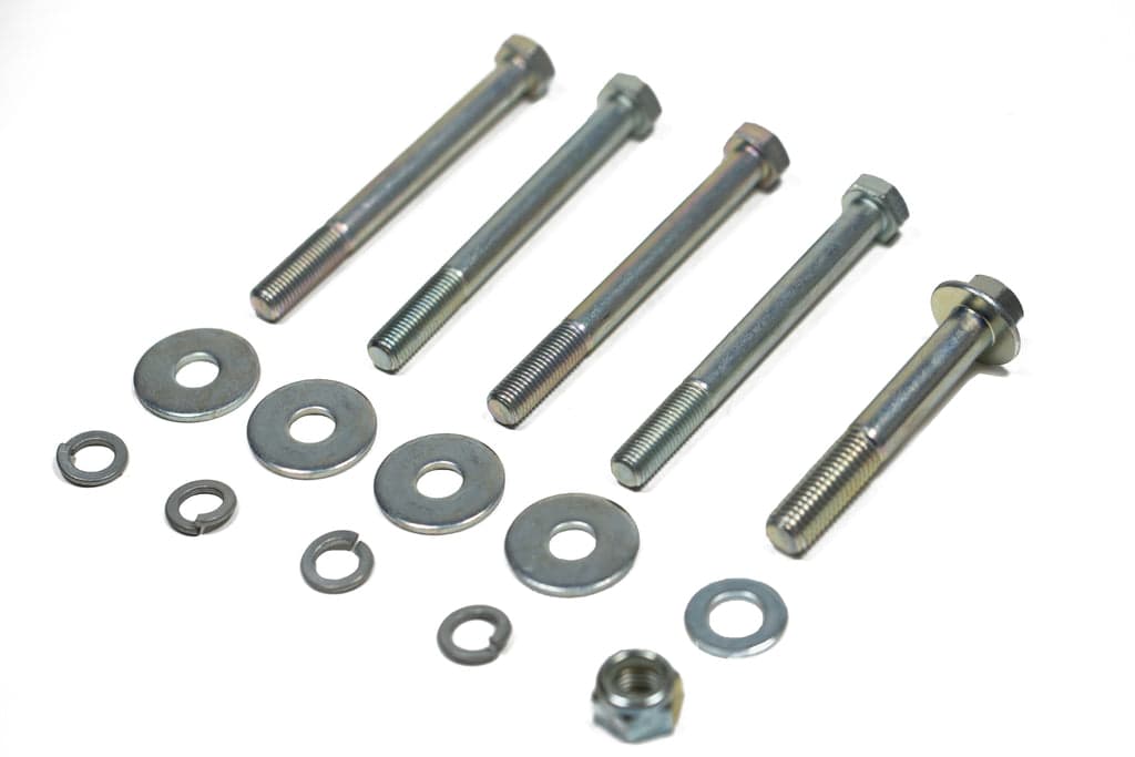 Jeep Frame Side Track Bar Reinforcement Bracket Hardware Kit Yeti XD For 07-18 Wrangler JK Steer Smarts product image