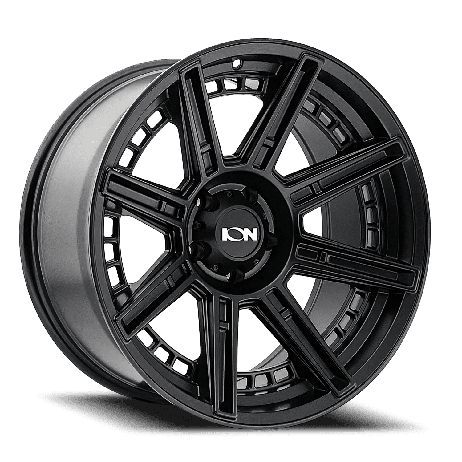 Cast Aluminum Wheels 149 MB 20x9 Matte Black 6 On 139.7 Bolt Pattern -12 Offset ION Wheels product image
