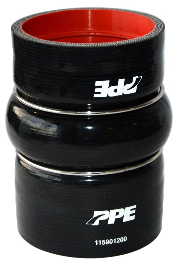 Pacific Performance Engineering Silicone Hose 2 Kodiak GM 6MM 5 Ply Black PPE Diesel