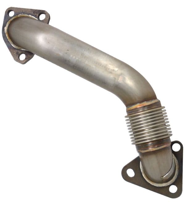GM 6.6L Duramax Replacement Up-Pipe (Passenger Side) for OEM Exhaust Manifold 2001-2004 Fed product image