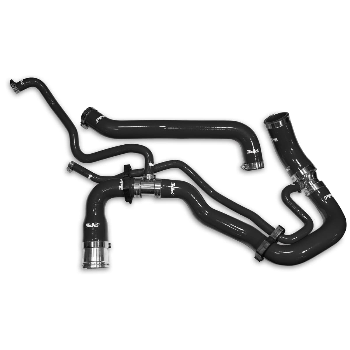 Pacific Performance Engineering Coolant Hose Kit 11-16 Black PPE Diesel