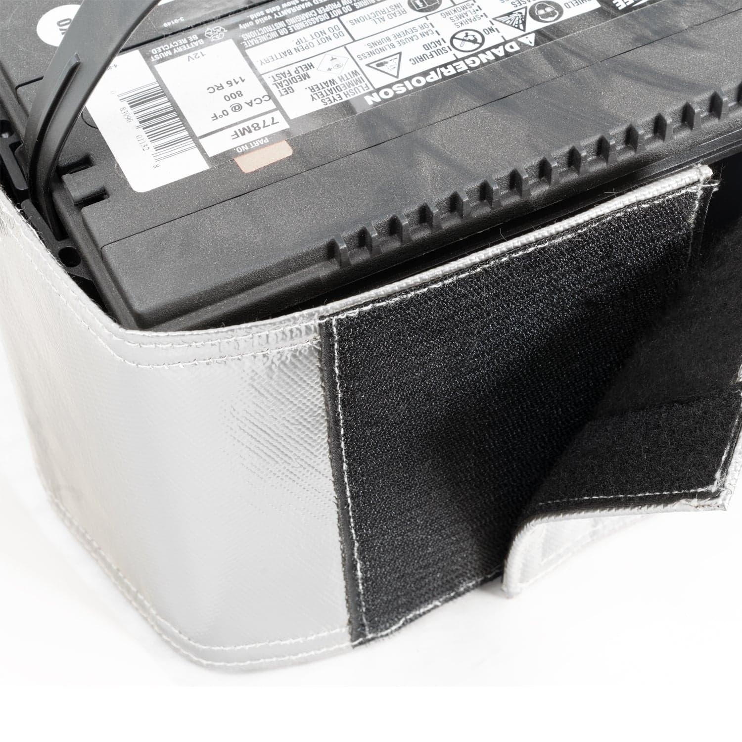 Heat Shield For Side Post Battery Silver product image